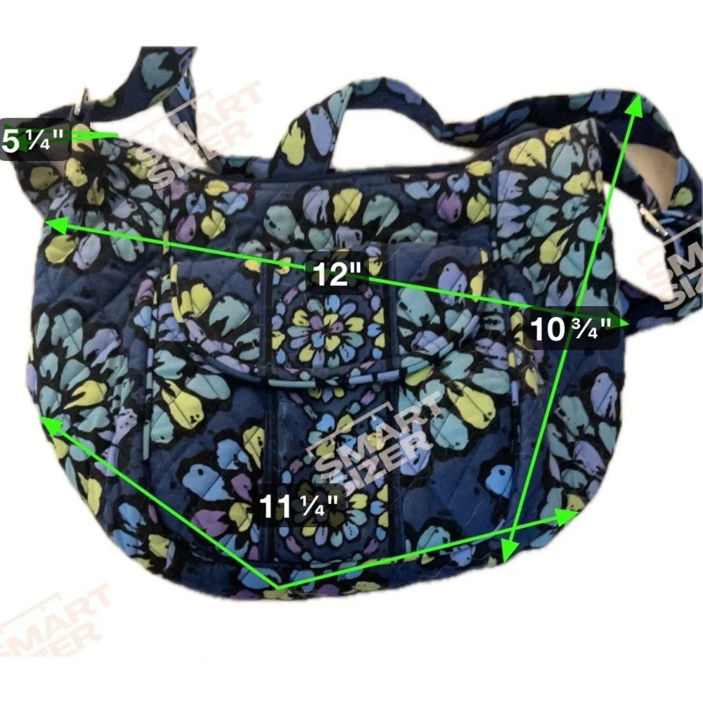 Vera Bradley Crossbody Indigo Retired Clean Shoulder Bag Purse